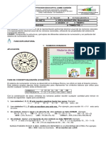 6° Matemáticas Entrega #1. 2021