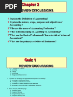 Chapter 3 - Accounting Concepts and Principles