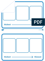 Thick Thin Ordering Activity - Base Boards