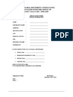 Application Form