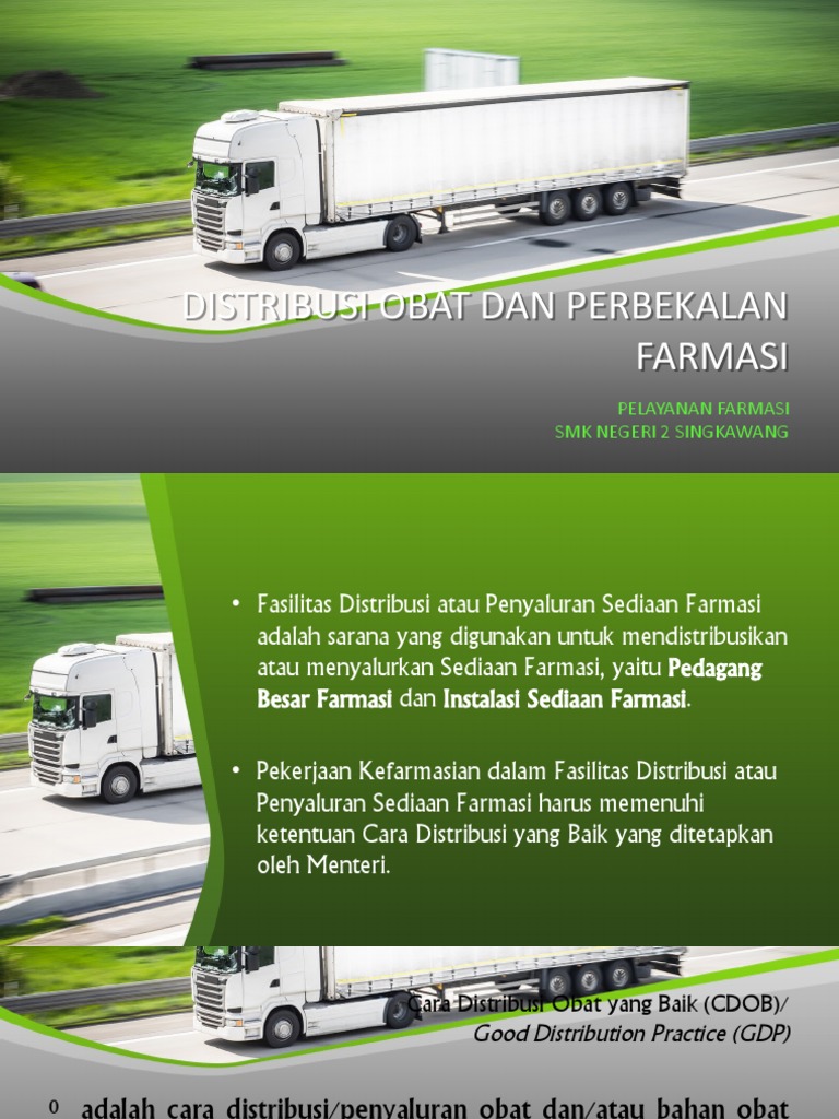 DISTRIBUSI OBAT DAN PERBEKALAN FARMASI Part 2 | PDF