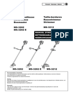 Manuale Dolmar 3212 Decespugliatore