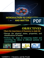 Introduction To Chemistry and Matter