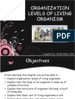 ORGANIZATION LEVELS OF LIVING ORGANISM - Ms - Risdqa