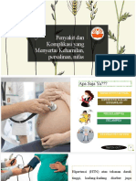 Penyakit Dan Komplikasi Yang Menyertai Kehamilan, Persalinan-1