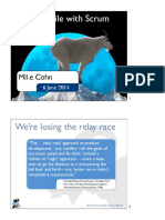 Getting Agile With Scrum: We're Losing The Relay Race