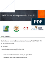 Solid Waste Management in Schools