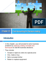Cost Accounting For Decision-Making