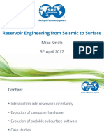 SPE Simplified Series Mike Smith Reservoir Engineering From Seismic to Surface