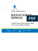 Modul 9 Kesalehan Sosial