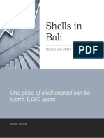 Shells in Bali: Pearls and Other Things