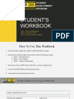 SDP Students Workbook