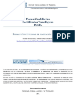 Mercadotecnia - Planeación didáctica DGETI 2014