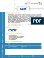 Training Flyer CEM