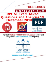 Rpf Si Exam 19 December 2018 All Shift Asked Questionswww.examstocks.com