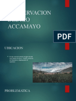 Conservacion Del Rio Accamayo