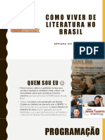 Aula 3 Como Viver de Literatura no Brasil