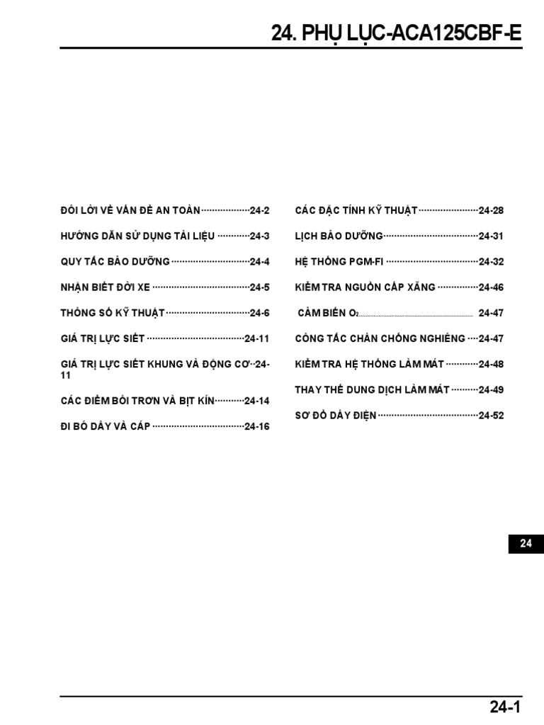 Honda pcx service manual
