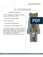 Bell Type Packoff: B & T Oilfield Products Wireline Product Catalog