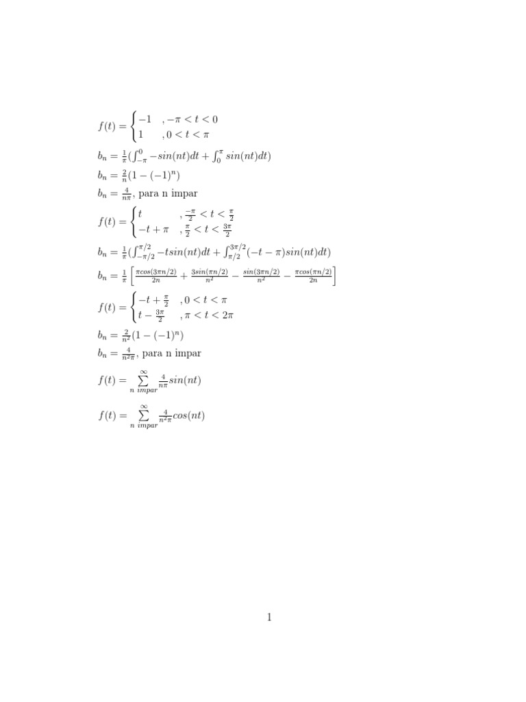 Fourier | PDF | Teaching Methods & Materials