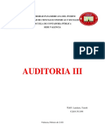 AUDITORIA. Trab 1