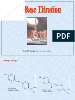 Acid - Base Titration