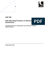 CAP 793 Safe Operating Practices at Unlicensed Aerodromes: Safety Regulation Group