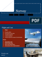 Norway Trip Web Quest