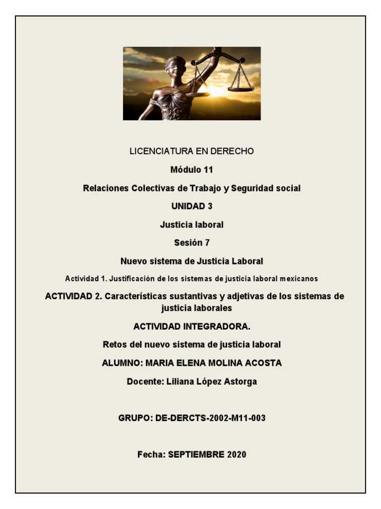 Nuevo Sistema de Justicia Laboral | PDF | Derecho laboral | Ley procesal