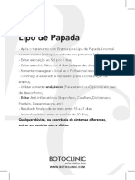 Pós Procedimento Lipo de Papada