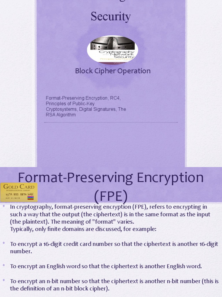 Format-Preserving Encryption Explained | PDF | Secrecy | Cryptography