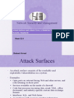 Attack Surfaces and Attack Trees, A Model For Network Security, Standards