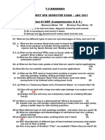 Function III MEP Mid Sem Question Paper-Jan 25
