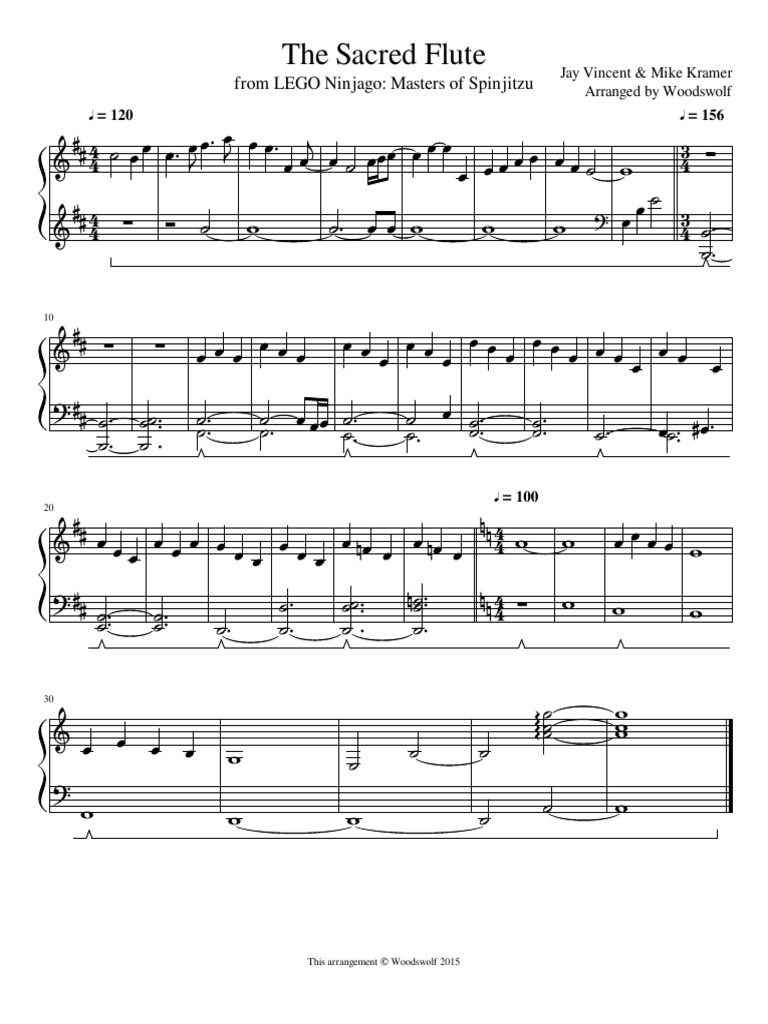 hikaru nara (short version) Sheet music for Flute (Mixed Trio)