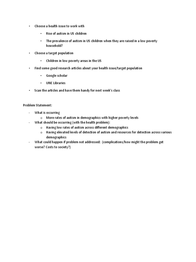Autism | PDF