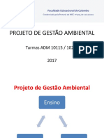 Projeto Ambiental Apresentacao A Comunidade ADM