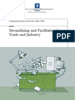 Streamlining and Facilitation For Trade and Industry: Simplifying Norway Action Plan 2005-2009