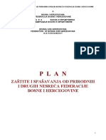 Plan Zastite I Spasavanja - Usvojen Na Vladi Fbih