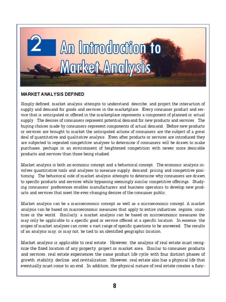 02 Intro Market Analysis | PDF | Market Analysis | Market (Economics)
