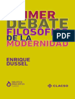 Dussel, E. El Primer Debate