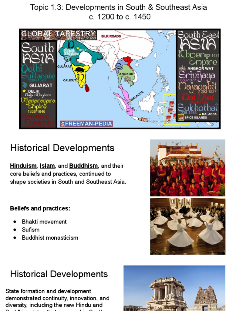 Topic 1.3 Developments in South and Southeast Asia | Download Free PDF ...