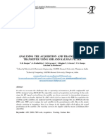 Analysing The Acquisition and Tracking in Gps Transeiver Using SDR and Kalman Filter