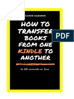 How To Transfer Books From One Kindle To Another