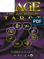 Mage Ascension Tarot Booklett - En.es