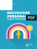 Ghid Dezvoltare Personala Clasa 9