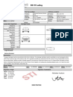 Bill of Lading Load Id: 16059673: Pick Up Location: Delivery Location