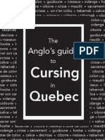 The Anglos Guide To Cursing in Quebec