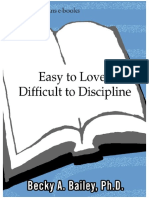 Easy To Love, Difficult To Disci PDF