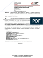 Informe de Conformidad de Servicio Trabaja Peru Antayaje