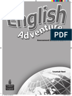 English Adventure Levels 3-4 Assessment Booklet